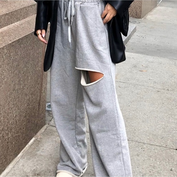 STORETS wide leg sweat pants - Picture 4 of 4